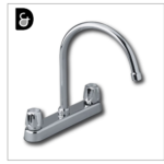 MEZCLADORA DE COCINA 417.05/71 CR CAPRI MARCA FV
