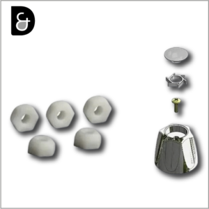INSERTO DE RESINA ACETAL PARA MANIJAS E101.60.8C DH
