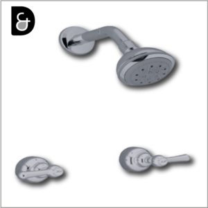 MEZCLADORA DUCHA MALENA PALANCA 109/16 L CR. MARCA FV