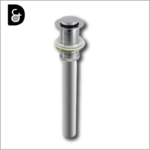DESAGÜE PUSH 1 1/4” METÁLICO LAVAMANOS SIN REBOSE