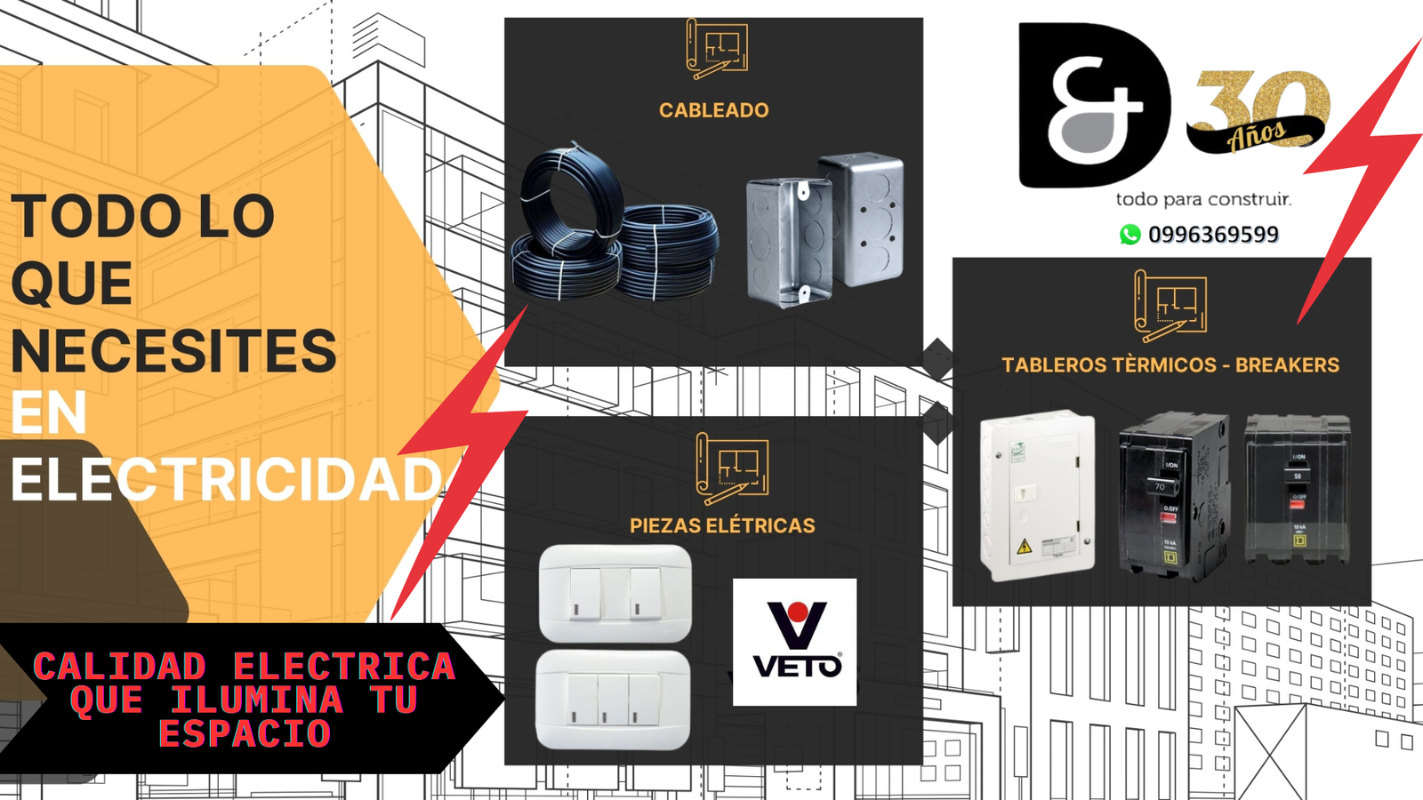 CALIDAD ELECTRICA QUE ILUMINA TU ESPACIO