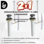 DESAGÜE AUTOMATICO 11/4 LAVABO ECO CR (2 X 1)